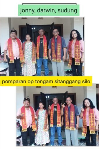 Stola Ulos Berbordir Pinompar Opung Tongam Sitanggang Sipukka Huta Lumban Silo Pangururan Samosir