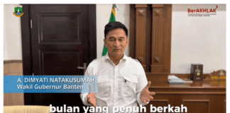 Wagub Dimyati Ajak Umat Muslim Banten Jadikan Ramadan 1447 H Momentum Penguatan Iman