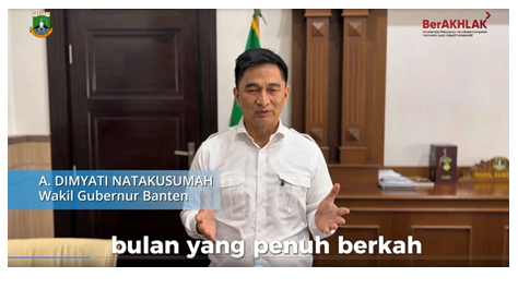 Wagub Dimyati Ajak Umat Muslim Banten Jadikan Ramadan 1447 H Momentum Penguatan Iman