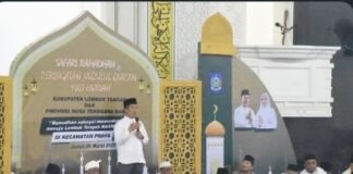 Pesan Nuzulul Qur’an Gubernur Iqbal Dari Masjid Jami’ Praya untuk Masa Depan NTB