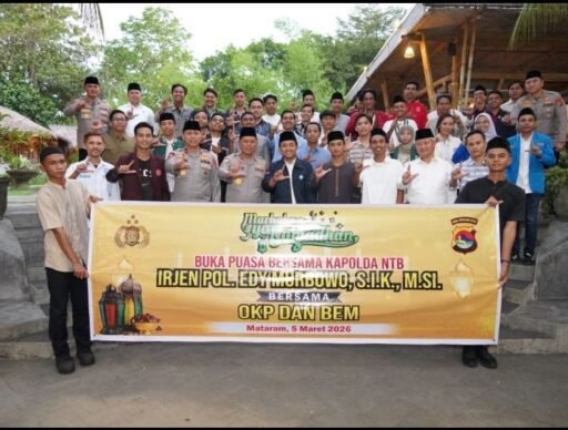 Kapolda NTB Minta Kolaborasi Kepolisian, Pemuda, Serta Mahasiswa tuk Jaga Kondusifitas Daerah