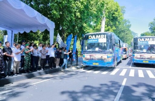 Kapolda NTB Hadiri Pelepasan Program Mudik Gratis Pemprov NTB