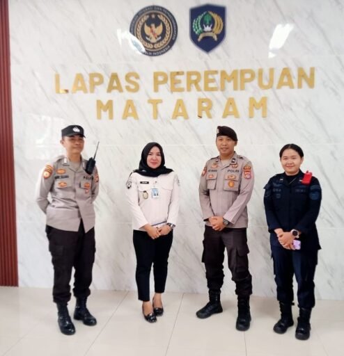Keamanan Lapas Perempuan Mataram Dipantau Patroli Rutin, Polsek Selaparang