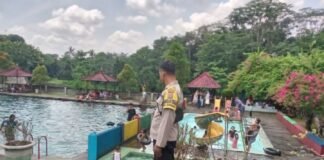 Polsek Narmada Perketat Pengamanan Wisata dan Patroli Rutin Jelang Lebaran Topat Agar Tetap Aman