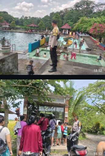 Polsek Narmada Perketat Pengamanan Wisata dan Patroli Rutin Jelang Lebaran Topat Agar Tetap Aman
