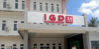 Pelayanan IGD RSUD R/L Sebelum hingga sesudah Lebaran Siap Melayani Masyarakat Selama 24 Jam.