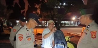 Polsek Lawang Kidul Intensifkan Patroli Malam, Cegah Kejahatan dan Balap Liar di Muara Enim