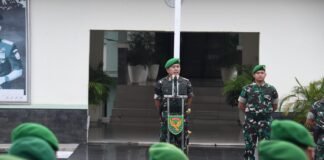 Pesan Kuat Danrem 044/Gapo dalam Apel Perdana, Tekankan Disiplin dan Hindari Pelanggaran