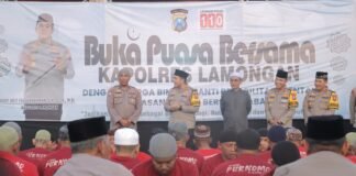 Kapolres Lamongan Buka Puasa Bersama 300 Pasien Rehabilitasi di Yayasan Berkas Bersinar Abadi