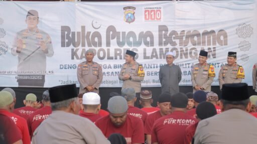 Kapolres Lamongan Buka Puasa Bersama 300 Pasien Rehabilitasi di Yayasan Berkas Bersinar Abadi