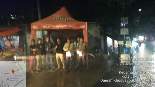 Ramadhan Aman di Menteng, Perbatasan Kwitang–Kalipasir Disisir Patroli Gabungan