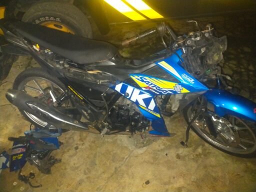 Kecelakaan Lalu Lintas Di Jalan Umum Kel.Dusun Baru Kec.Kota Padang, Kendaraan R2 Vs R6.