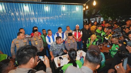 Kapolri Dialog dengan Ojol Palembang, Bengkel Presisi Polri Jadi Sorotan