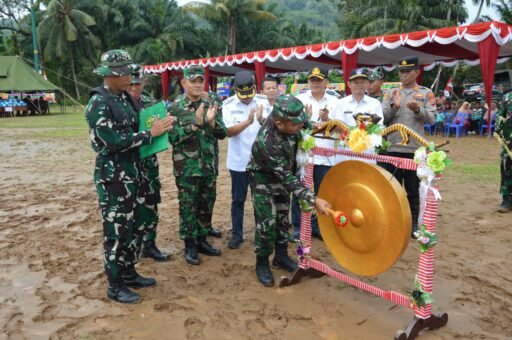 Irdam I/BB Tutup TMMD ke – 127 di Kodim 0212/Tapanuli Selatan