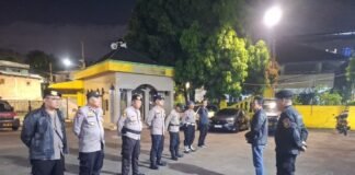 Apel Patroli Gabungan Tiga Pilar Antisipasi Gangguan Kamtibmas di Wilayah Johar Baru