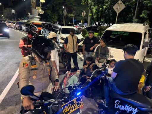 Kapolsek Sawah Besar Pimpin Patroli Ops Ketupat Jaya 2026 di seputaran Masjid Istiqlal