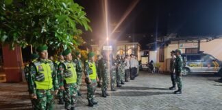 Polsek Ngimbang Gelar Apel Patroli Harkamtibmas Sinergitas Menjelang Hari Raya Idul Fitri 1447 H