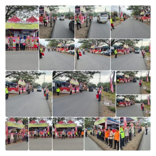 Giat Rutinitas Personil Pos Pam II Sosa Polres Palas