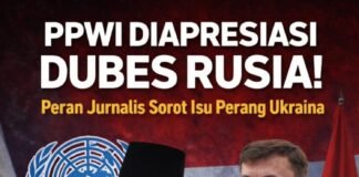 *Dubes Rusia Apresiasi Peran PPWI dalam Forum Internasional Seputar Konflik Rusia–Ukraina*