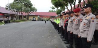 Polres Binjai Amankan Malam Takbiran Idul Fitri 1447 H Tahun 2026