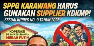 Kangkangi Inpres, IWOI Karawang Soroti Minimnya Keterlibatan KDKMP dalam Program MBG