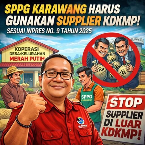 Kangkangi Inpres, IWOI Karawang Soroti Minimnya Keterlibatan KDKMP dalam Program MBG