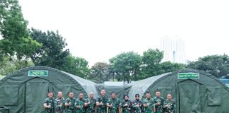 Pangdam I/BB Tinjau Simulasi Gelar Rumah Sakit Lapangan di Makodam I/BB