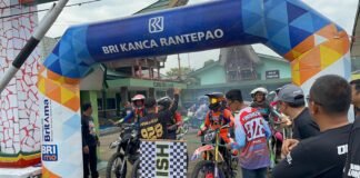 Event Trail Jelajah Alam Bumi Pongtiku 2026, Peserta Terbanyak Rebon Trail Dari Kabupaten Pinrang