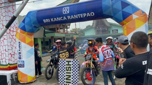 Event Trail Jelajah Alam Bumi Pongtiku 2026, Peserta Terbanyak Rebon Trail Dari Kabupaten Pinrang