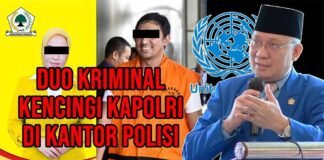 *Hukum Rimba di Kantor Polisi,Ditonton Polisi;Wilson Lalengke Desak Kapolri Tangkap Fadh Arafiq dan Istrinya*