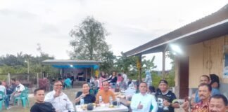 Ketua DPC LPM Medan Helvetia Gelar Halal Bihalal di Matahari Farm