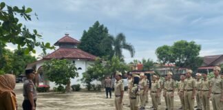 Kabag SDM Polres Padang Lawas Motivasi Pelajar SMA Taruna Bangsa Sibuhuan