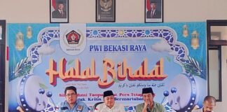 PWI Bekasi Raya Rayakan Halal Bihalal Penuh Kebersamaan, Dari Anggota Untuk Anggota