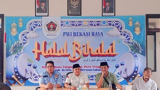 PWI Bekasi Raya Rayakan Halal Bihalal Penuh Kebersamaan, Dari Anggota Untuk Anggota