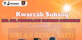 KML Penggalang Kwarcab Subang Digelar di SDN Ciberes, Diikuti Peserta dari Berbagai Kecamatan