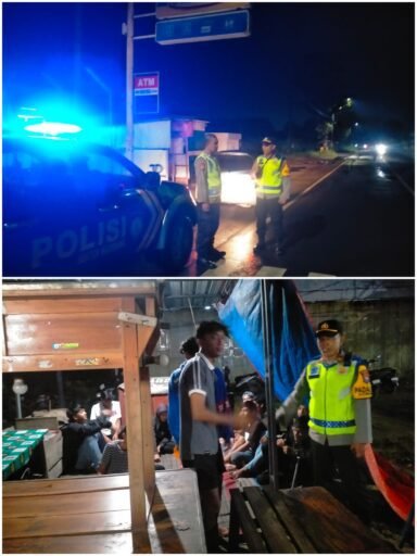 Kapolsek Ngimbang Gelar Patroli Blue Light Menjelang Puasa Guna Cegah 4C di Malam Hari