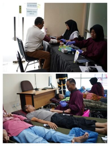 Energi Kebaikan 45 Tahun PTBA Sukseskan Aksi Donor Darah