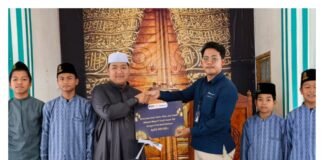 Ramadhan 1447 H, PTBA Berikan Santunan Anak Yatim, Piatu, dan Duafa di Wilayah Ring I