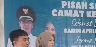 Sandi Apriatana,S.STP. Selamat Datang Camat Kertasari.Heri Mulyadi,S.IP. Terima Kasih 2,8 Tahun Sebagai Camat