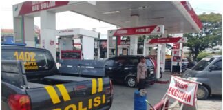 Polsek Ngimbang Gelar Patroli Harkamtibmas Menjelang Ramadha Guna Cegah Kriminalitas di Siang Hari