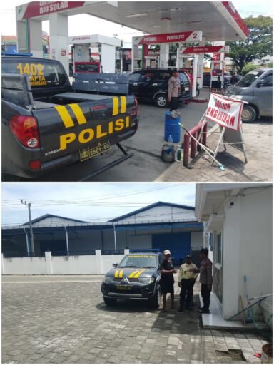 Polsek Ngimbang Gelar Patroli Harkamtibmas Menjelang Ramadha Guna Cegah Kriminalitas di Siang Hari