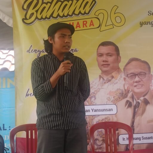 Bahana Juara 26 Balad Haji Anang Susanto Anggota DPR RI F Golkar Santuni Anak Yatim Piatu Kecamatan Arjasari