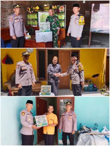 Kapolsek Ngimbang Gelar Kegiatan Pemberian Ucapan Hari Raya IDUL FITRI Kepada Danramil Dan Tokoh Agama