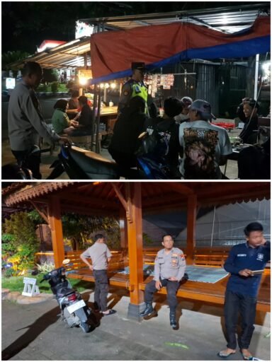 Demi Cegah Kriminal Dan 4C Polsek Ngimbang Rutin Gelar Patroli Blue Light Pada Ramadhan 1447 H