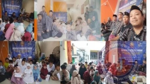 Ramadhon Penuh Berkah DPP LSM ASLI Gelar Santunan Anak Yatim Di Kantor Sekertariat DPP Paciran