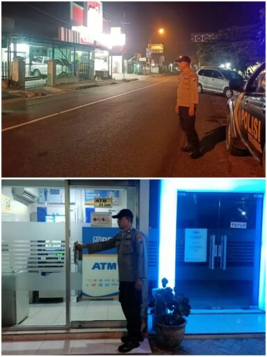 Polsek Ngimbang Gelar Patroli Blue Light Guna Cegah Kriminal Dan 4C Pada Ramadhan 1447 H