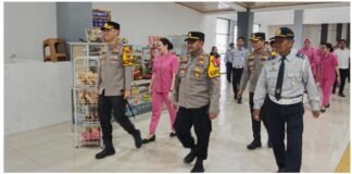 Kapolres Jember Cek Situasi Pos Terpadu, Pastikan Kamtibmas Aman serta Kondusif Jelang Nyepi dan Lebaran