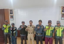 APDESI Deden Toha, ST. M. Ip. Wakili 14 Kades Se-Kecamatan Ciparay Hadiri “APEL SIAGA” Malam Takbiran 1447 H.