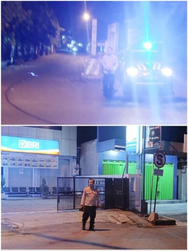 Polsek Ngimbang Gelar Patroli Blue Light Guna Cegah Kriminal Dan 4C Paska Lebaran Idul Fitri 1447 H