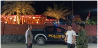 Polsek Ngimbang Gelar Patroli Blue Light Guna Cegah Kriminal Dan 4C Paska Lebaran Idul Fitri 1447 H